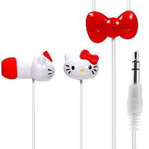 Hello Kitty 13309-iph Earbuds With Mic (3.5mm)