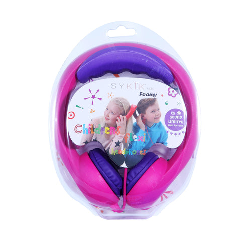 KDHP126PK Sykik Kids Foamy Headphone For Kids