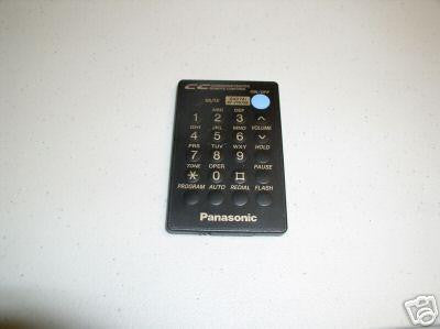 Panasonic Kx-tca2 Remote Control