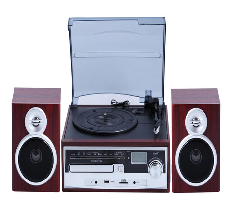 Techplay Odc28spk-wd 3-speed Retro Classic Turntable With CD - M - NEW