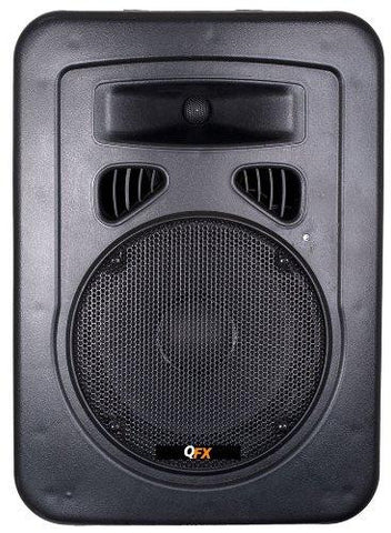 Qfx SBX1008BT RB- 8"" High Quality Clear Bluetooth Dj Speakers - Refurbished